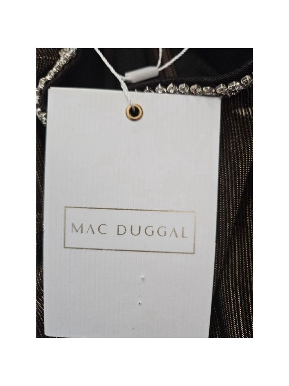 Mac Duggal Dress Size 8 Brown - Picture 10 of 13